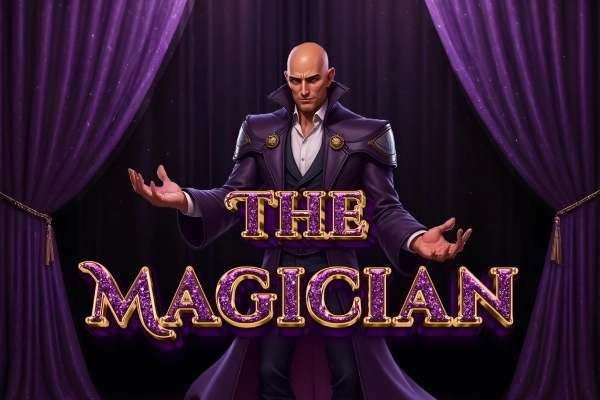 Mandrake the Magician Slot Logo