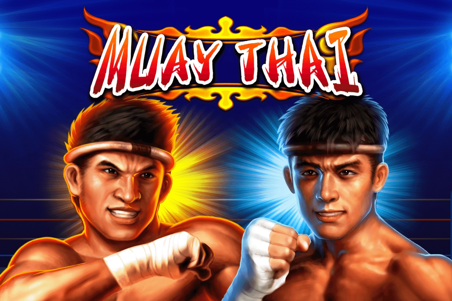 Muay Thai Arena Slot Logo