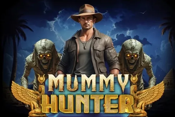 Mummy Hunter Slot Logo