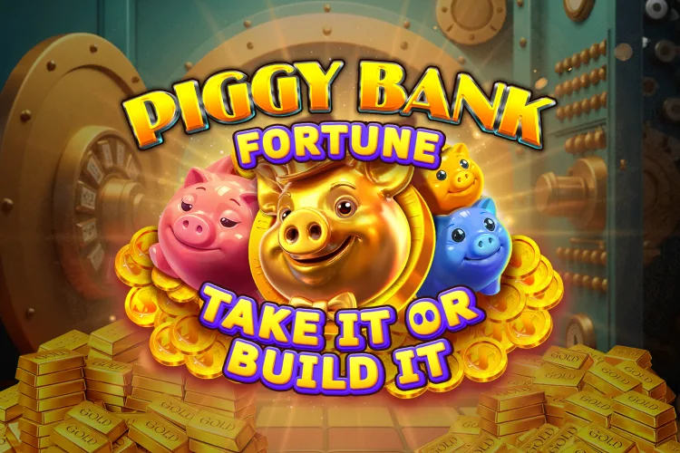 Piggy Bank Fortune Take It or Build It