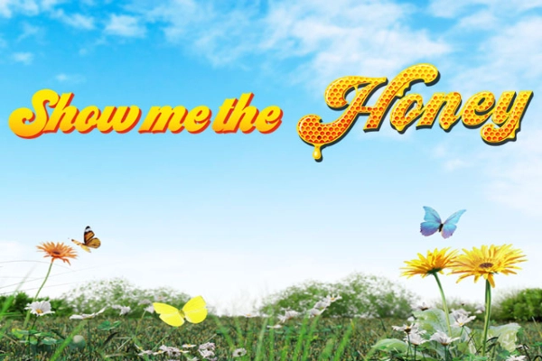 Show Me The Honey Slot Logo
