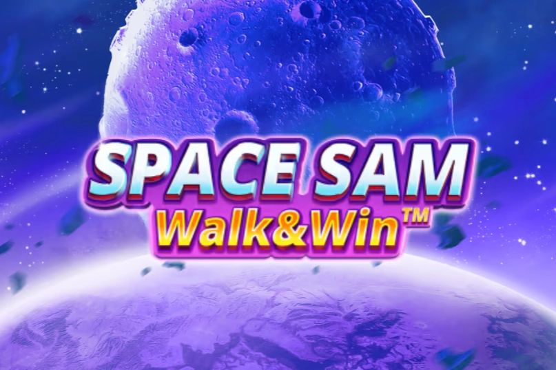 Space Sam Walk & Win Slot Logo