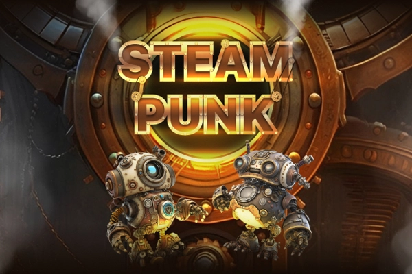 Steampunk Nation Slot Logo